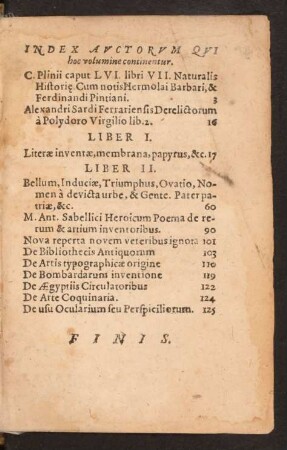 Index Auctorum Qui hoc volumine continentur.