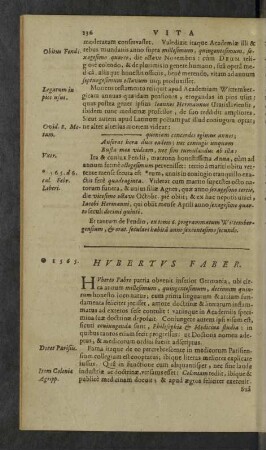 Hubertus Faber.