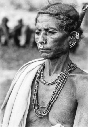 Frau der Sora (Deutsche Indien-Expedition 1926/1929 - 2. Odisha)