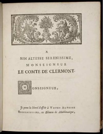 Elemens de mathematique de Monsieur Varignon, ...