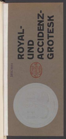 Royal- und Accidenz-Grotesk