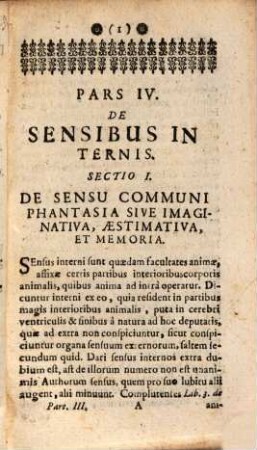 Quaestiones phys. de sensibus internis