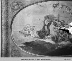 Toilette der Venus und Episoden der Venusgeschichte in Grisaille : Toilette der Venus