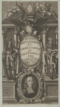 Bildnis des Johannis Brunnemannus