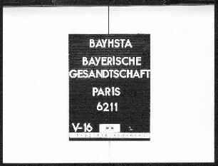 Holtzmann, Emil, Inhaber einer Pauspapierfabrik in Speyer, Nachlaß einer französischen Zollstrafe