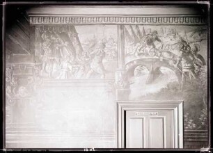 Rathaus; Bemalter Saal, Teilaufnahme