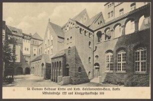 Ansichtskarte St. Clemens Hofbauer Kirche, Königgrätzer Straße 106