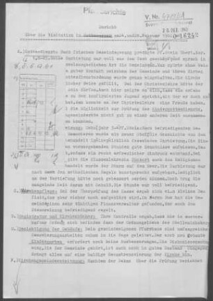 Rottenacker-Munderkingen mit Nebenorten: Visitationsbericht mit Pfarrbericht 1960