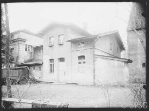 Potsdam, Hofgärtnerhaus am Nordtor, Anbauten, links Orangerie.