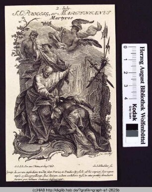 SS. Process, et Martinianus.