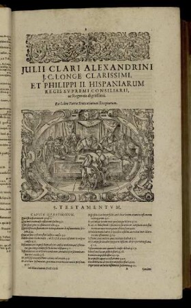 Ex Libro Tertio Sententiarum Receptarum. §. Testamentum
