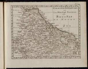 No. 14. germanle Inferieure ou Les Dix-sept Provinces des Pays-Bas.