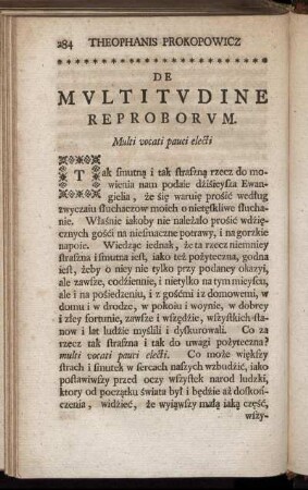 De Multitudine Reproborum.