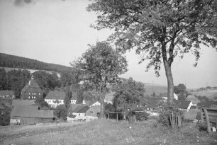 Cunnersdorf: erzgebirgische Landschaft bei Cunnersdorf [mit Forsthof Cunnersdorf]