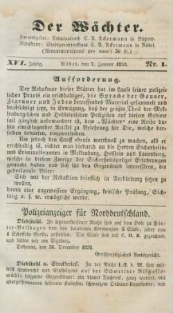 7. Januar-30. December=Nr. 1-101