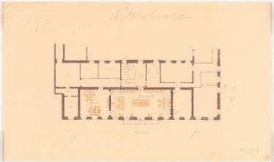 Reichsministerium für Ernährung und Landwirtschaft, Berlin-Mitte Umbau und Erweiterung: Umbau: Grundriss OG 1:100
