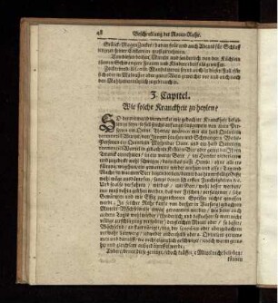 3. Capitel. Wie solche Kranckheit zu heylen?