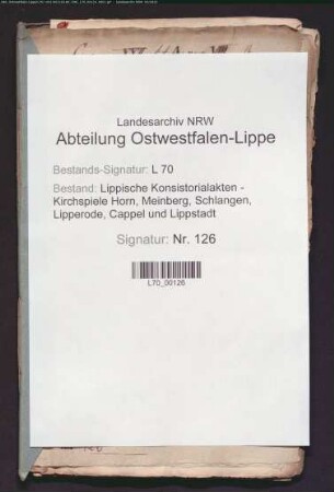 Kirchenkapitalien (und andere Einkünfte)