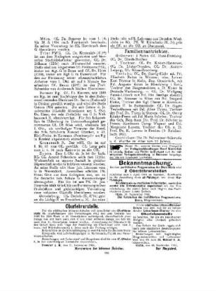 Familiennachrichten