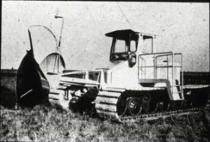 Grabenfräse "Norden" Typ G 160/61 der DEMAG Gesamtansicht