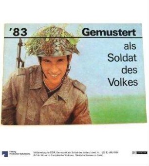 Gemustert als Soldat des Volkes