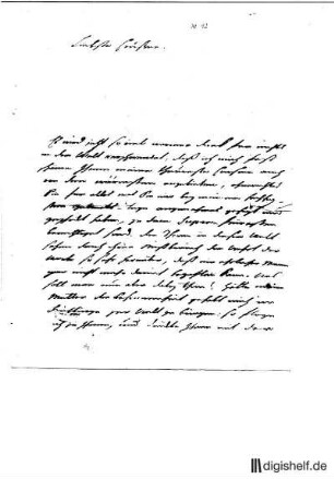 12: Brief von Justus Möser an Jenny Friederici