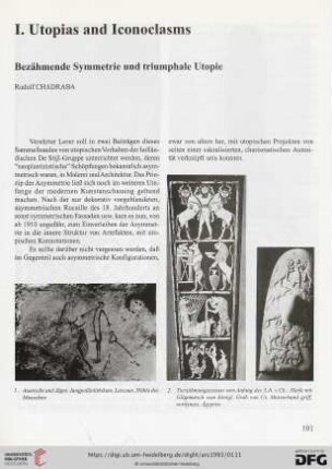 Bezähmende Symmetrie und triumphale Utopie