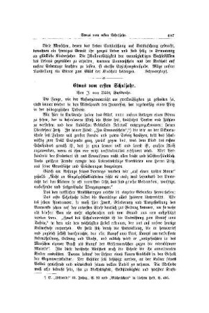 Etwas vom ersten Schuljahr