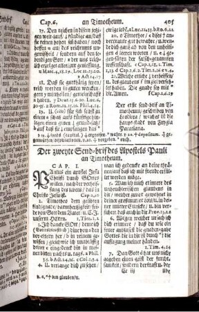 Der zweyte Send-Brif des Apostels Pauli an Timotheum
