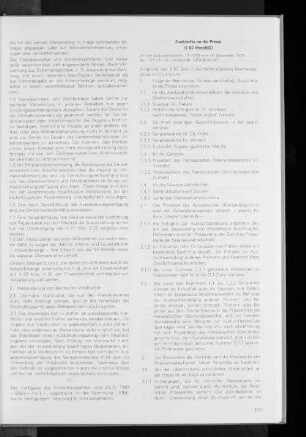 Auskünfte an die Presse (§ 67 HmbBG)