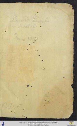Incipiunt Casus Celeberrimi ac famosissimi Juris vtriusq[ue] doctoris ac monarche dn̄i Bernardi Parmensis canonici ecclesie Bononiēsis ac mirifici glosatoris decretaliū in corpus seu volumē earūdē decretaliū