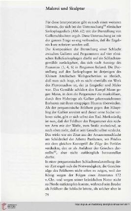 Malerei und Skulptur