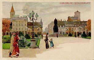 Karlsruhe: Schloßplatz