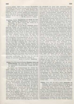 345-346 [Rezension] Künkel, Fritz, Charakter, Krisis und Weltanschauung