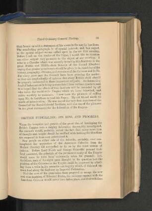 British Federalism: Its Rise and Progress. F. P. de Labilliere.