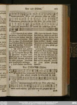 Der CXXXVIII Psalm.