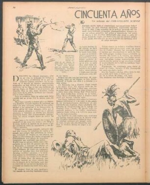 Cincuenta años de emocionantes aventuras : Un artículo del Comandante Schoof