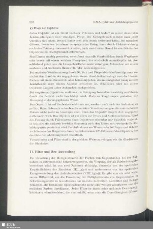 Filter und ihre Anwendung