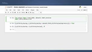 Programmierung - Lineare Regression mit Scikit-learn
