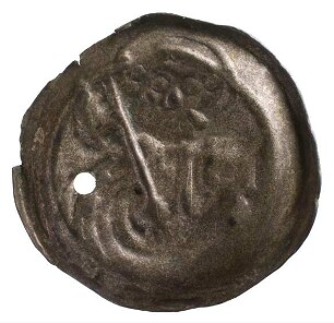 Münze, Matthiaspfennig, 15./16.Jh.
