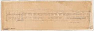 Kabelwerk Dr. Cassirer, Berlin-Spandau: Nord-Front, Ansicht 1:100 (unvollständig)