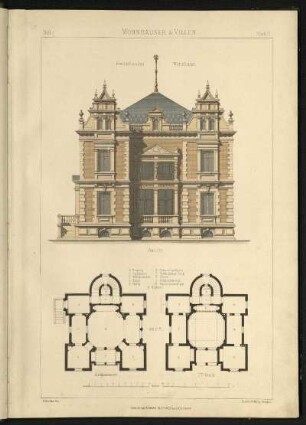 Blatt 1: Freistehendes Wohnhaus