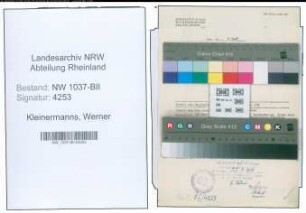 Entnazifizierung Werner Kleinermanns , geb. 22.07.1898 (Verw.Angestellter)