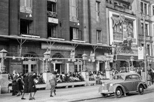 Berlin, Kurfürstendamm. Haus Wien (Karl Kutschera). Straßenbild