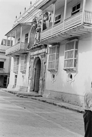 Wohnhaus : Reisefotos Karibik. Trinidad. Barockes Wohnhaus (vielleicht in Port of Spain)