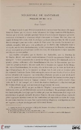 38: Nécropole de Qantarah : (fouilles de mai 1914)