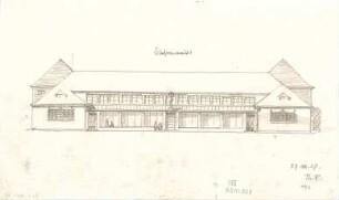 Fischer, Theodor; Bad Tölz (Bayern); Gewerbehalle - Ansicht