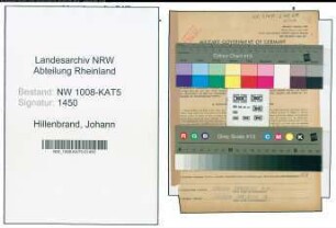 Entnazifizierung Johann Hillenbrand , geb. 14.03.1909 (Bauarbeiter)