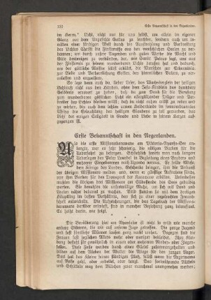 Erste Bekanntschaft in den Negerlanden