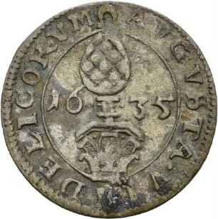 Halbbatzen der Reichsstadt Augsburg, 1635